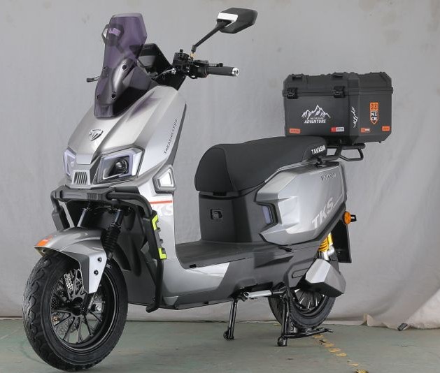 TAKASHI 城市橙灰电动摩托车